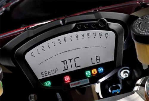 Ducati 1098 с опцией DTC (Ducati Traction Control)